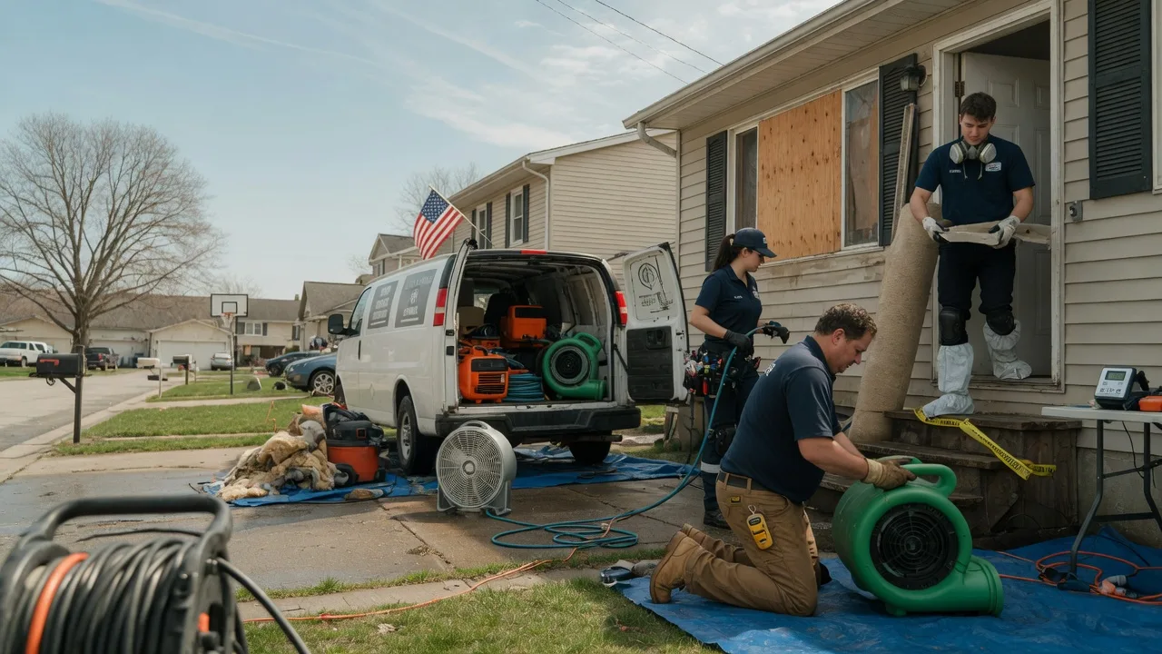 Water Damage Restoration in Aspinwall, IA near me